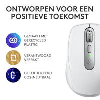 Logitech MX Anywhere 3S Muis Radiografisch Optisch Lichtgrijs 6 Toetsen 8000 dpi - thumbnail