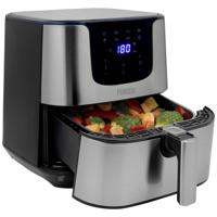Princess 01.182060.01.001 Airfryer 5.5 l 1700 W Anti-aanbaklaag, Timerfunctie, Oververhittingsbeveiliging, Met display Zwart/zilver - thumbnail
