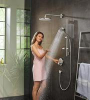 Hansgrohe FixFit S Slangaansluiting Ø 6,1x3,8 cm Brushed Bronze - thumbnail
