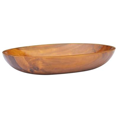 VidaXL Wastafel 60x40x10 cm massief teakhout VidaXL Wastafel 60x40x10 cm massief teakhout