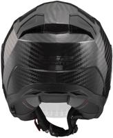 LS2 jethelm "of603 infinity ii carbon solid" helmet infinity ii carbon black gr. 3xl - thumbnail