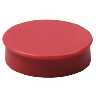 Nobo magneten, 38 mm, rood, blister van 4 stuks