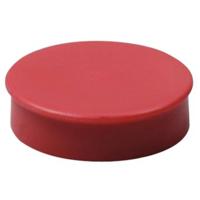Nobo magneten, 38 mm, rood, blister van 4 stuks - thumbnail