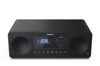 Sharp XL-B720D Stereoset Bluetooth, AUX, CD, DAB+, USB Incl. afstandsbediening 60 W Zwart - thumbnail