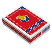 Dal Negro speelkaarten 8,8 x 6,3 cm pvc rood 55-delig - thumbnail