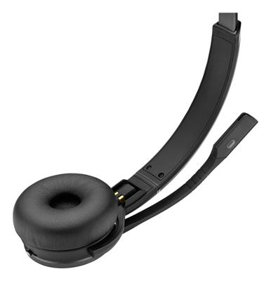 EPOS IMPACT SDW 5036 On Ear headset Draadloos, DECT Mono Zwart Noise Cancelling, Ruisonderdrukking (microfoon) Telefoon EPOS IMPACT SDW 5036 On Ear headset Draadloos, DECT Mono Zwart Noise Cancelling, Ruisonderdrukking (microfoon) Telefoon