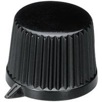 OKW A1685540 Draaiknop Zwart (Ø x h) 11.4 mm x 10.5 mm 1 stuk(s) - thumbnail
