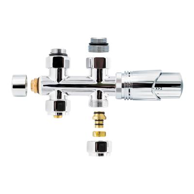 Radiatorkraan Onderblok Boss & Wessing Recht Chroom Boss & Wessing Radiatorkraan Onderblok Boss & Wessing Recht Chroom Boss & Wessing