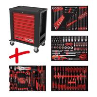 KS Tools NEW-63144 Werkplaatswagen Kleur (specifiek): Zwart, Rood - thumbnail