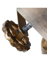 Mexlite Spot gearwood 7969br brons metaal - thumbnail