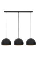 Light & Living Jaicey goud zwart hanglamp (Hoogte: 32,5 cm) - thumbnail