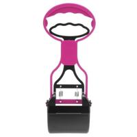 Lange handvat kaak kak Scoop schoon pick-up dierlijke afval hond puppy kat afval kiezer (roze) - thumbnail