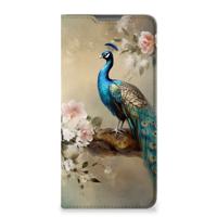 Hoesje maken voor Motorola Moto G52 | Moto G82 Vintage Pauwen - thumbnail