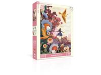 New York Puzzle Company Among Flowers - 500 stukjes - thumbnail