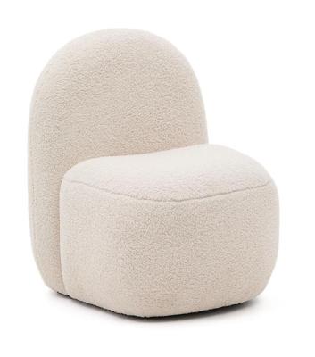 Kave Home Kinderfauteuil 'Bucky' Bouclé, kleur Wit