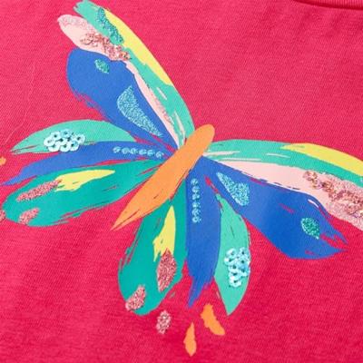 Kindershirt 104 felroze Kindershirt 104 felroze