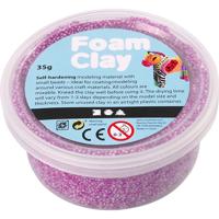Foam Clay - neon paars, 35gr. - thumbnail