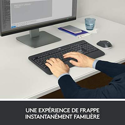 Logitech MK540 Advanced Azerty toetsenbord en muis