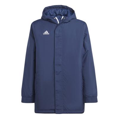adidas Entrada 22 Lange Voetbaljack Kids Donkerblauw Wit
