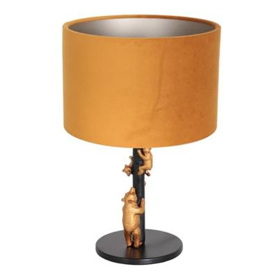Steinhauer Design schemerlampAnimaux met goud velvet - 8235ZW