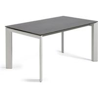 Kave Home Uitschuifbare Eettafel 'Axis' 160 - 220 x 90cm, kleur Grijs - thumbnail