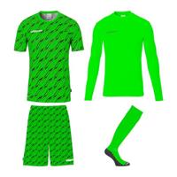 Uhlsport Progressive Keeperstenue Pack Groen - thumbnail