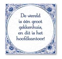 Paperdreams tegel - gekkenhuis - thumbnail