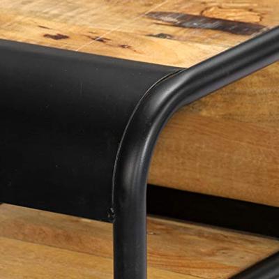 VidaXL Wandtafel 118x30x75 cm massief mangohout