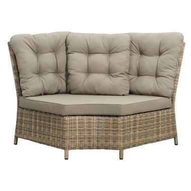 Le Sud hoekfauteuil Verona - bruin