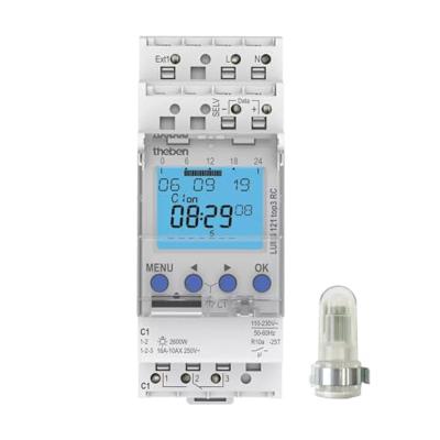 Theben LUNA 121 top3 RC AL Schemerschakelaar 1 stuk(s) 230 V Theben LUNA 121 top3 RC AL Schemerschakelaar 1 stuk(s) 230 V