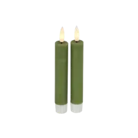 Ledkaars Lyon ro 2x2x15 cm l.grn s2 Countryfield - Countryfield - thumbnail