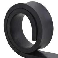 VidaXL Rubberen rand voor sneeuwploeg 180x10x2 cm zwart - thumbnail