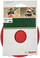 Bosch Accessories 2609256271 Rubberen schuurschijf voor haakse slijpmachines, klittenbandsysteem, 115 mm - thumbnail