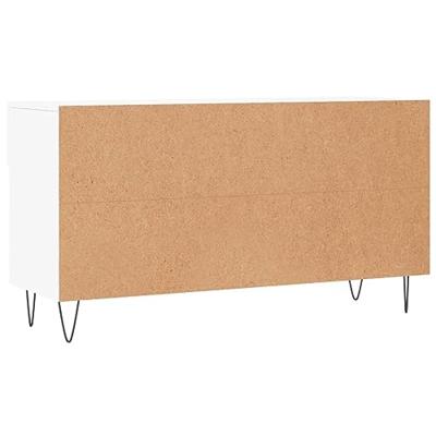 VidaXL Schoenenbank 102x35x55 cm bewerkt hout wit