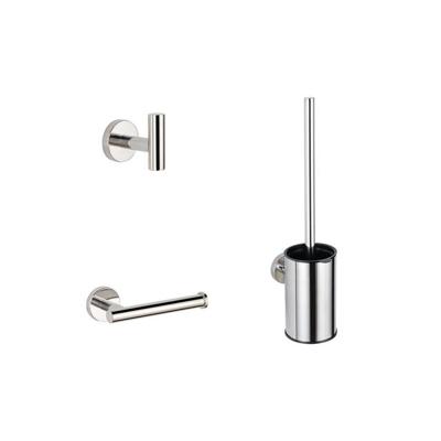 Adema Sparkle 2.0 Toiletset - toiletrolhouder - handdoekhaak - toiletborstelset - chroom SW1413908 Adema Sparkle 2.0 Toiletset - toiletrolhouder - handdoekhaak - toiletborstelset - chroom SW1413908