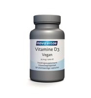 Nova Vitae Vitamine D3 1000IE/25mcg vegan 90 Vegetarische capsules - thumbnail
