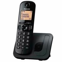 Panasonic KX-TGC210 Draadloze vaste telefoon, LCD, beller-ID, 50 nummers, navigatieknop, ECO-modus, ruisonderdrukking, zwart - thumbnail