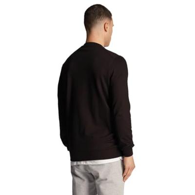 Lyle and Scott Crew Neck Fly Fleece Casual Sweater Heren XL