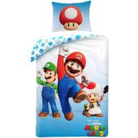 Super Mario Dekbedovertrek 140 x 200 cm - 70 x 90 cm - thumbnail