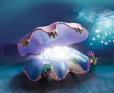 Playmobil 70095 Nachtlamp in schelp met meerminnen