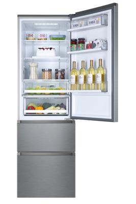Haier HTR5619ENMG koel-vriescombinatie Vrijstaand 348 l E Zilver Haier HTR5619ENMG koel-vriescombinatie Vrijstaand 348 l E Zilver