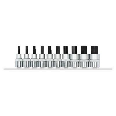 Gedore Dopsleutel-Schroevendraaier Set | 1/2" | 10-Delig | Op Rail - 3300027 Gedore Dopsleutel-Schroevendraaier Set | 1/2" | 10-Delig | Op Rail - 3300027