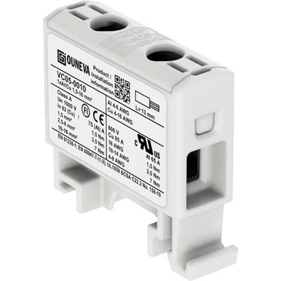 Ouneva Group VC05-0010 Verdeelblok Schroeven Grijs 1 stuk(s)