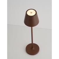 Lyora TafellampPetit roestbruin oplaadbaar - 9030713 - thumbnail