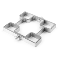 Power Dynamics 750LTL4R Klem voor 4 ronde podiumpoten - thumbnail