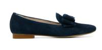 Mace Dames Instapschoenen in Suede (Blauw) - thumbnail