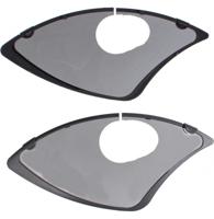 Hesling jasbeschermer 28/6 elegance transparant-zwart - thumbnail