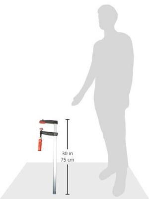 Bessey TGRC60S12 Smeedijzeren schroefklem Spanbreedte (max.):600 mm Afm. werkbereik:120 mm