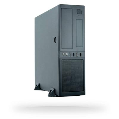 Chieftec CS-12B-300 Mini-tower PC-behuizing Zwart Chieftec CS-12B-300 Mini-tower PC-behuizing Zwart