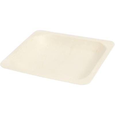 Creativ Company Plaat, h: 2 cm, afm 14x14 cm, 12 stuk/ 1 doos